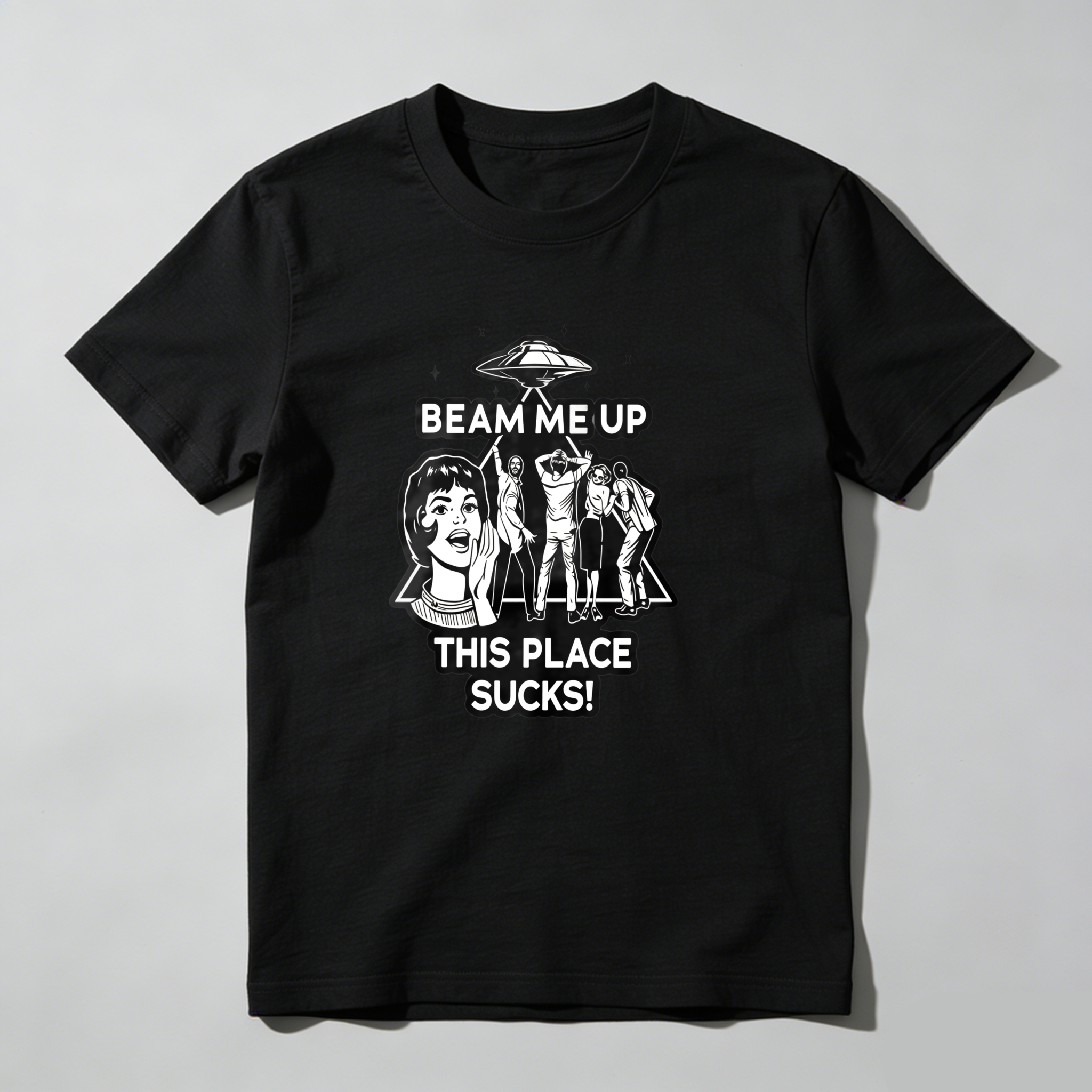 Dorawear™ Beam Me Up This Place Sucks T Shirt