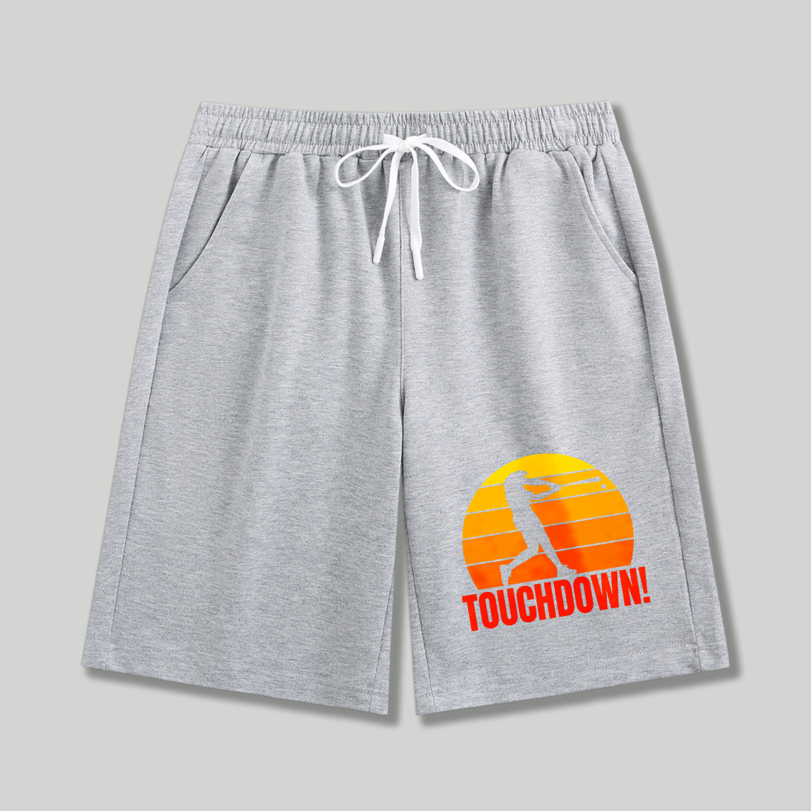 Dorawear™ Football Player Sunset Touchdown Shorts-Dorawear