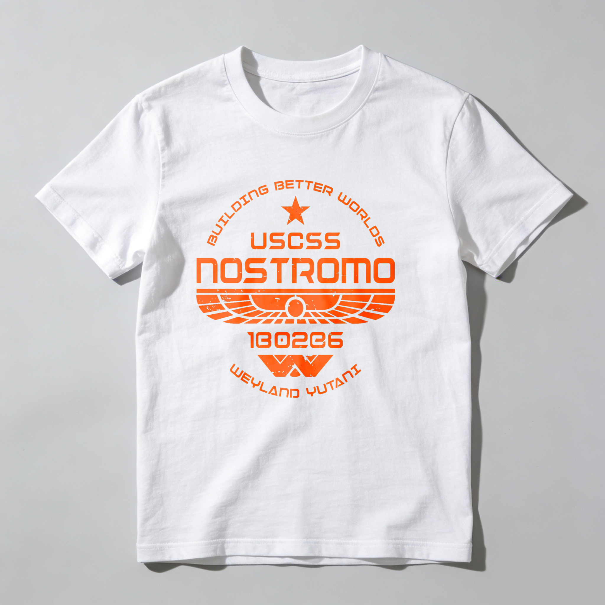 Dorawear™ Uscss Nostromo Building Better Worlds Weiland Yutani T Shirt