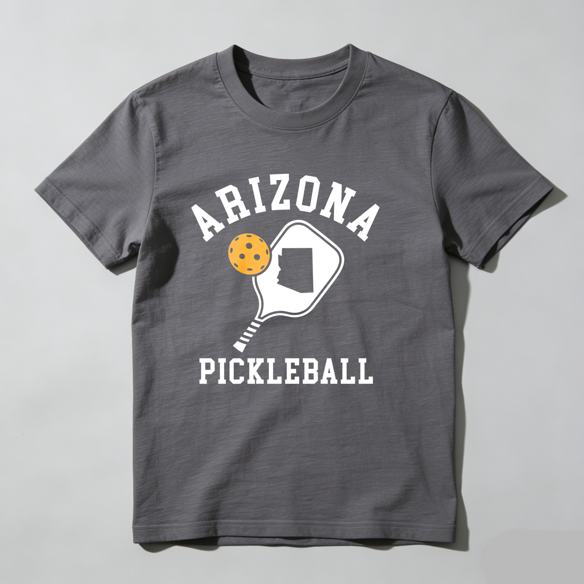 Dorawear™Arizona Pickleball Paddle And Ball Design T Shirt