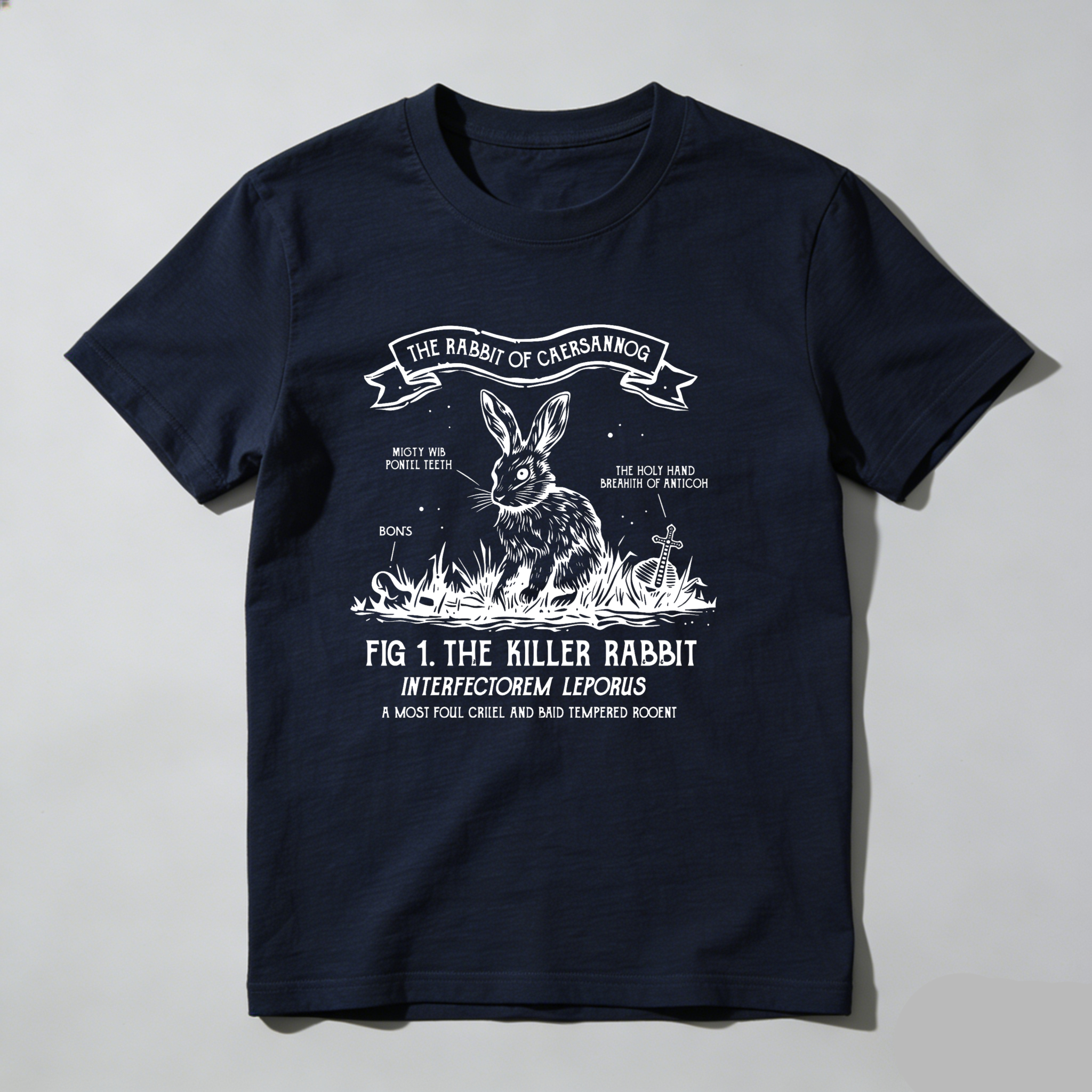 Dorawear The Rabbit Of Caerbannog Killer Rabbit T Shirt