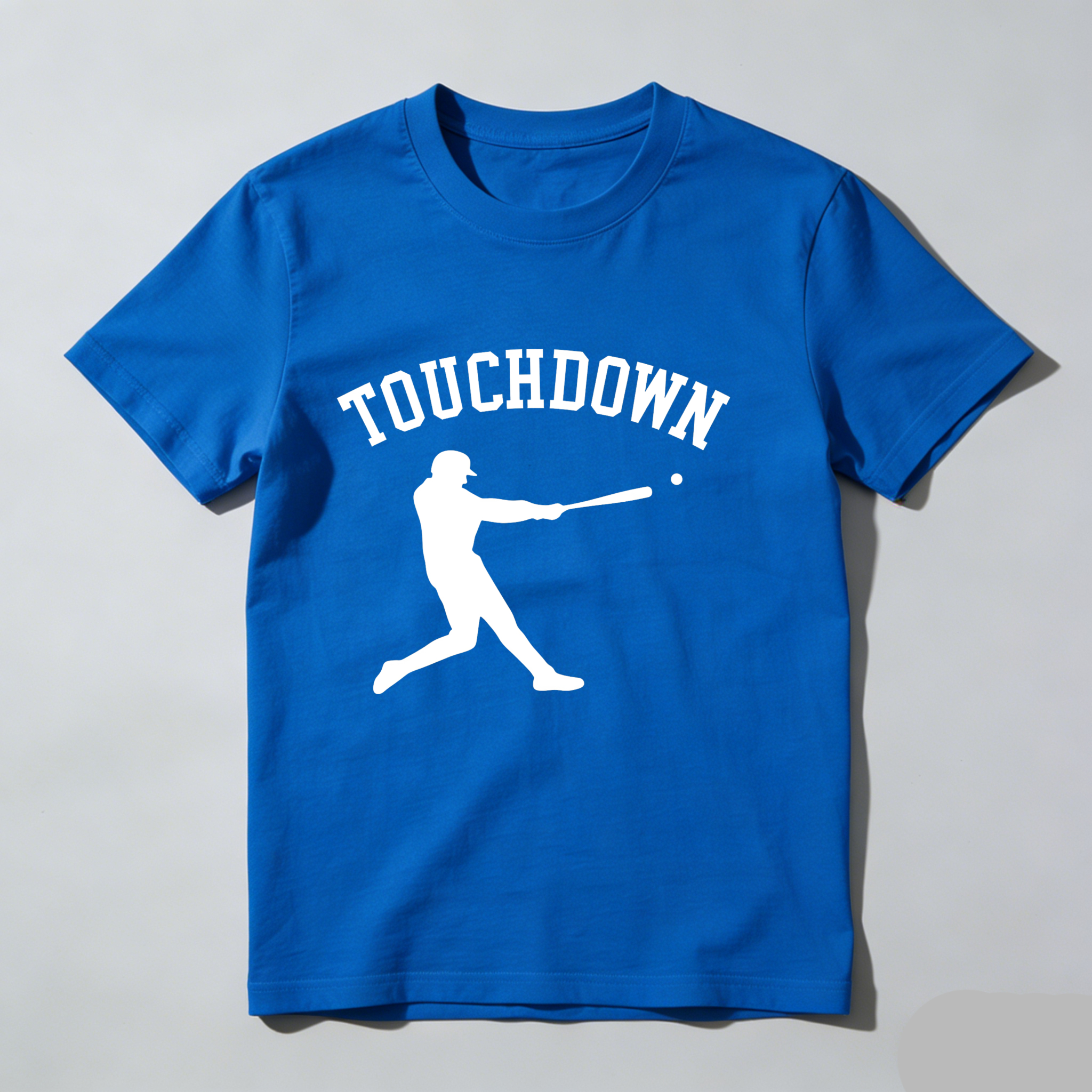 Dorawear™ Touchdown Baseball Player Swing Action T Shirt