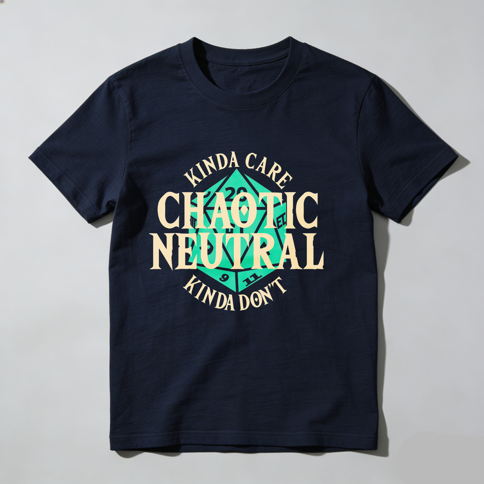 Dorawear™ Kinda Care Chaotic Neutral Kinda Don't T Shirt