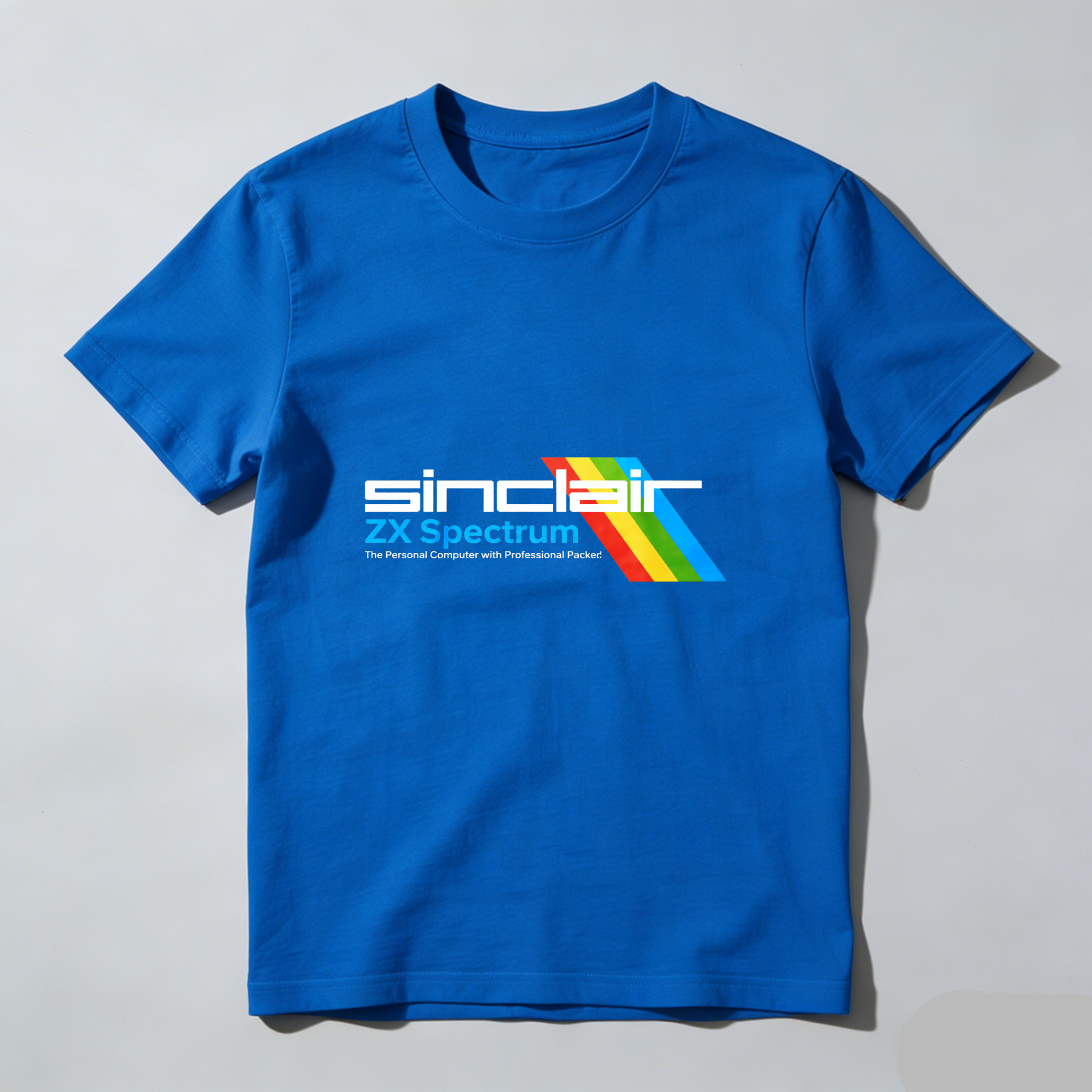 Dorawear™ Sinclair ZX Spectrum Logo Retro Gaming Pure Cotton Short Sleeve T-Shirt-Dorawear