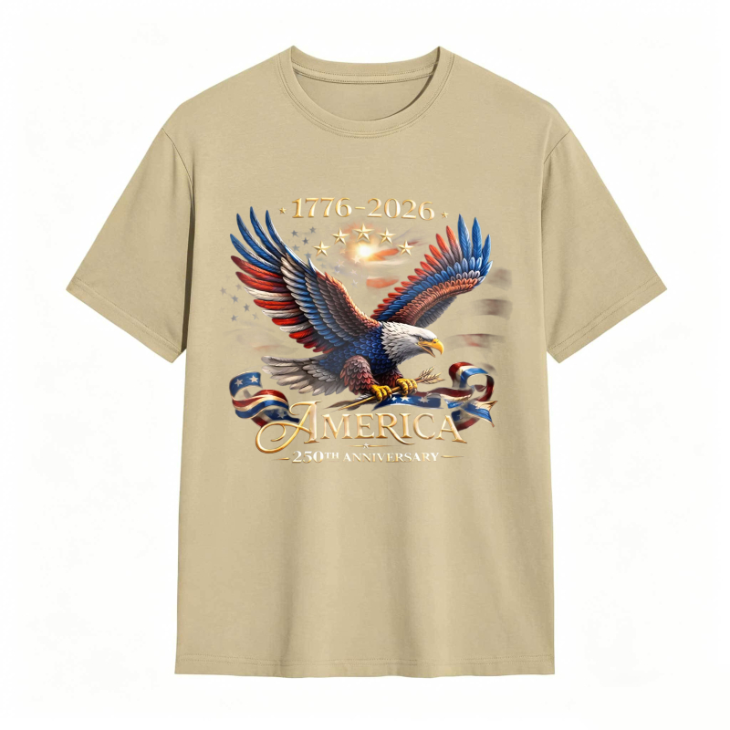 Dorawear™   American Eagle 1776 2026 America 250th Anniversary T-shirt