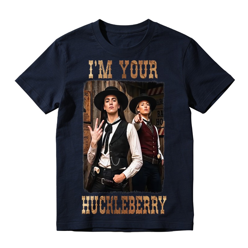 Sophie Cunningham & Caitlin Clark "I'm Your Huckleberry" T-Shirt
