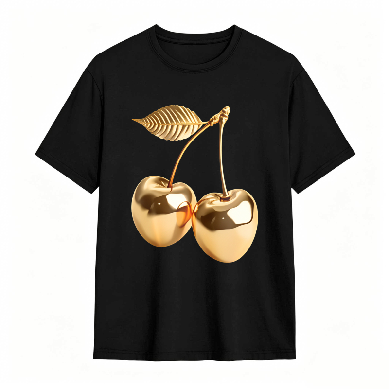 Dorawear™ Golden Cherries With Leaf Unisex Classic T-shirt