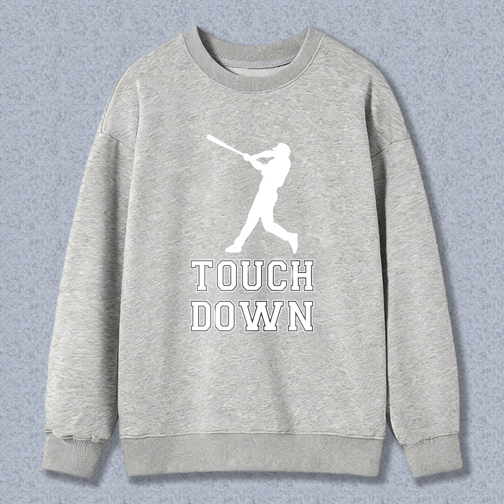 Dorawear™ Baseball Player Silhouette Touch Down Unisex Classic Sweatshirt