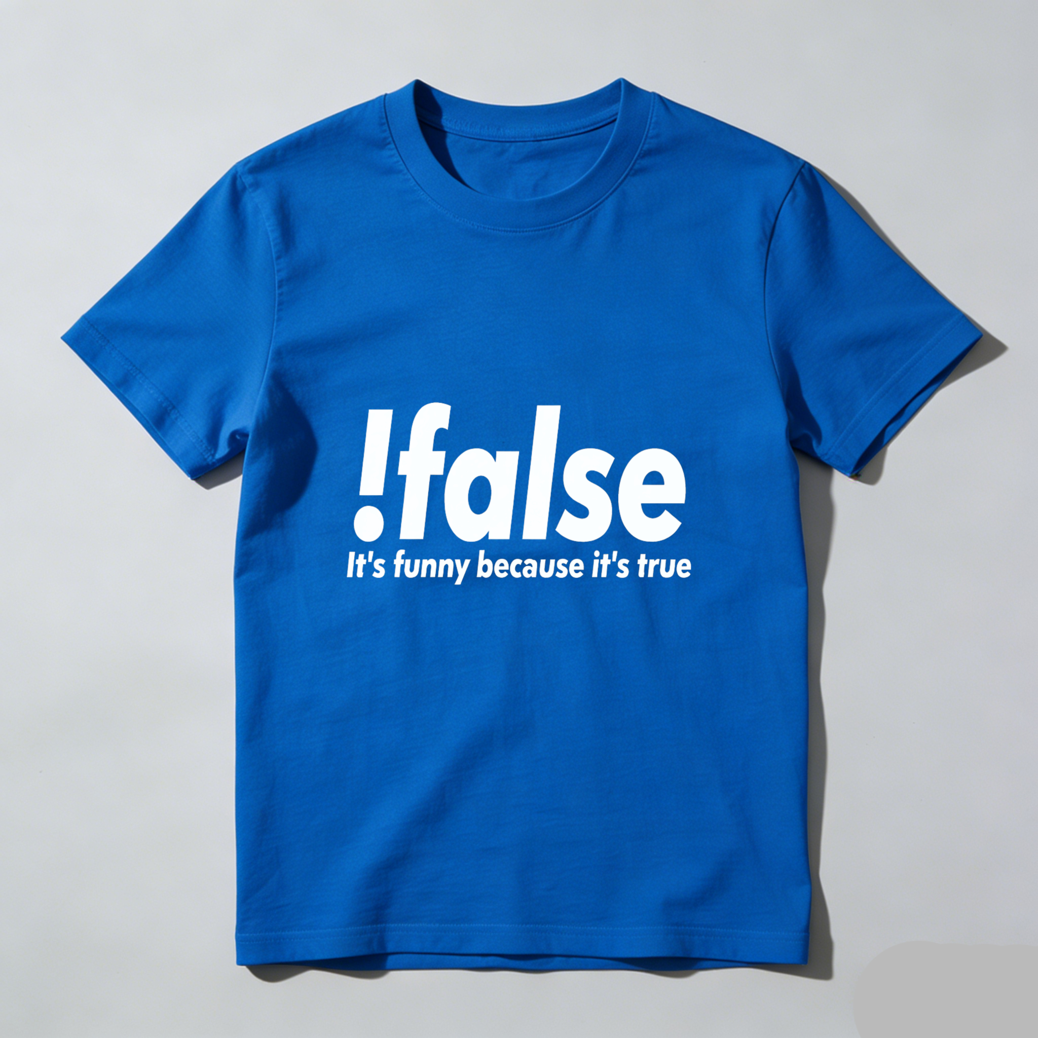 Dorawear™ Logical Truth Humor Pure Cotton Short Sleeve T Shirt-Dorawear