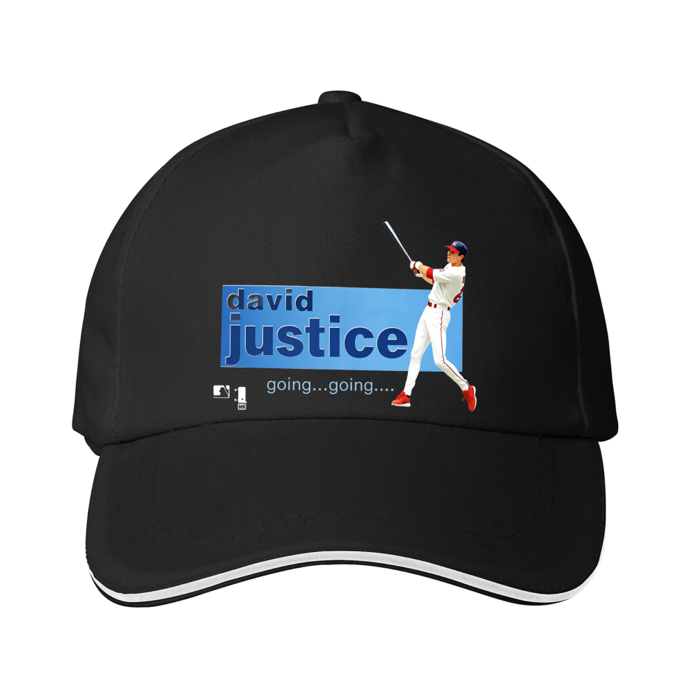 Dorawear™ Baseball Cap David Justice Going Going Baseball Player Design For Sports Fans