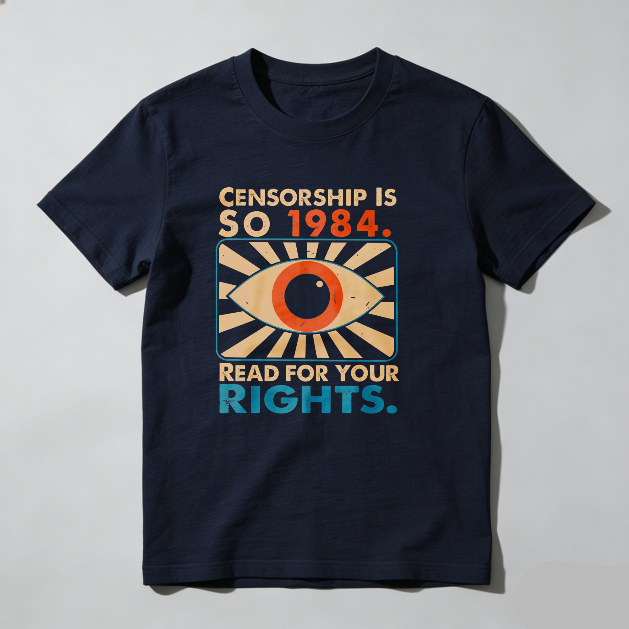 Dorawear™ Censorship Is So 1984 Read For Your Rights T Shirt