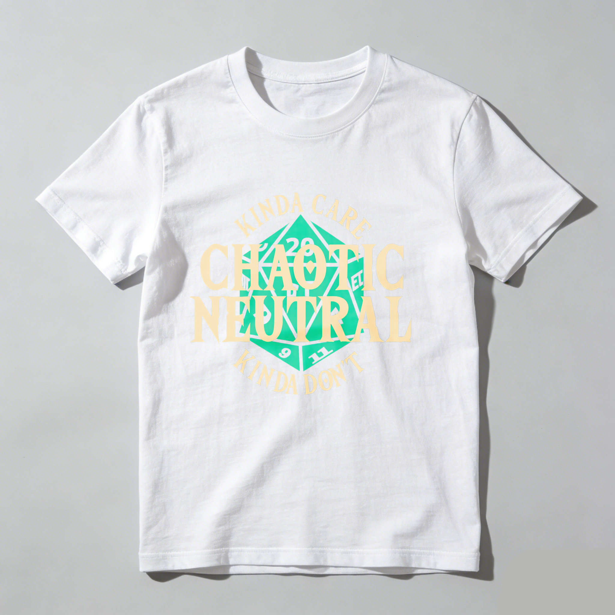 Dorawear™ Kinda Care Chaotic Neutral Kinda Don't T Shirt