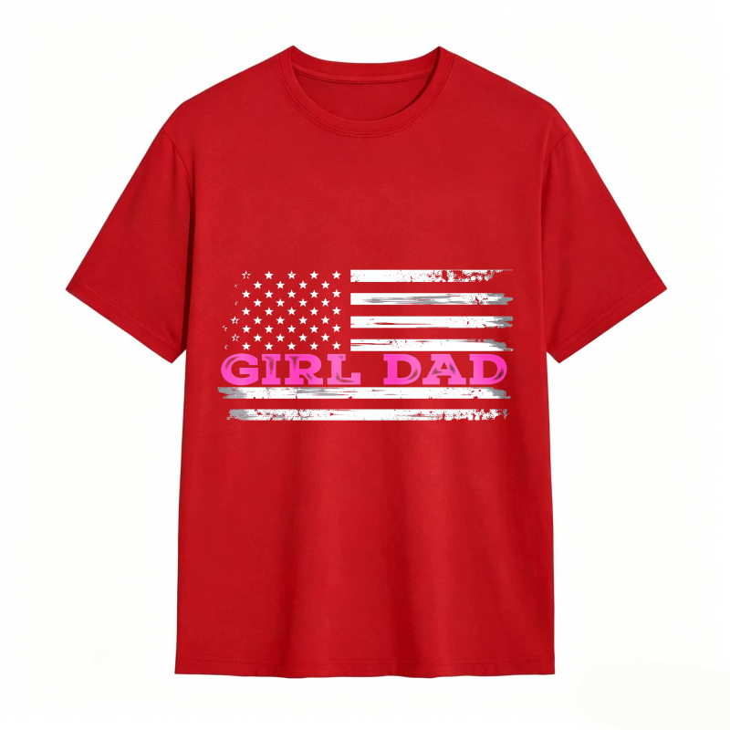 Dorawear™ American Flag Girl Dad Unisex Classic T-shirt