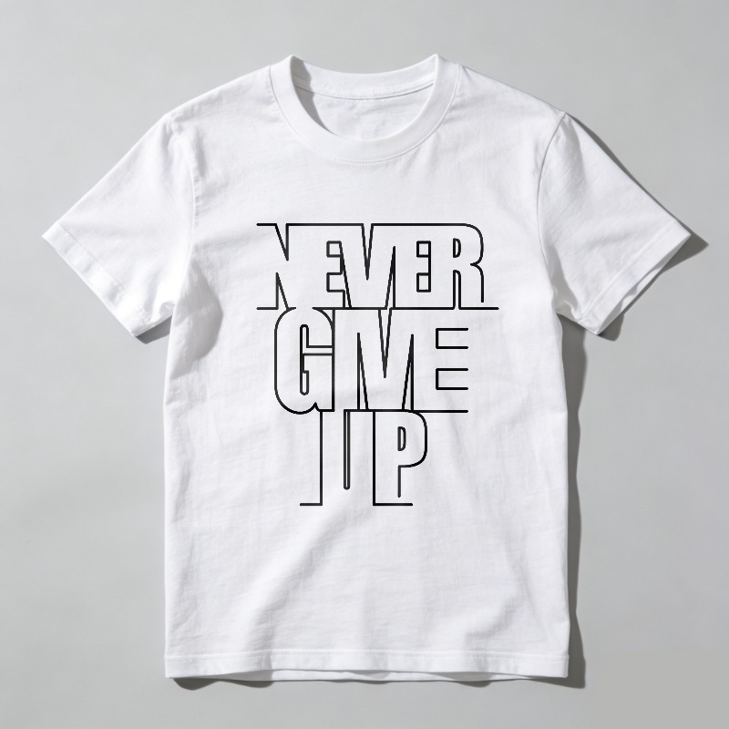 Dorawear™ Never Give Up T Shirt 100% cotton