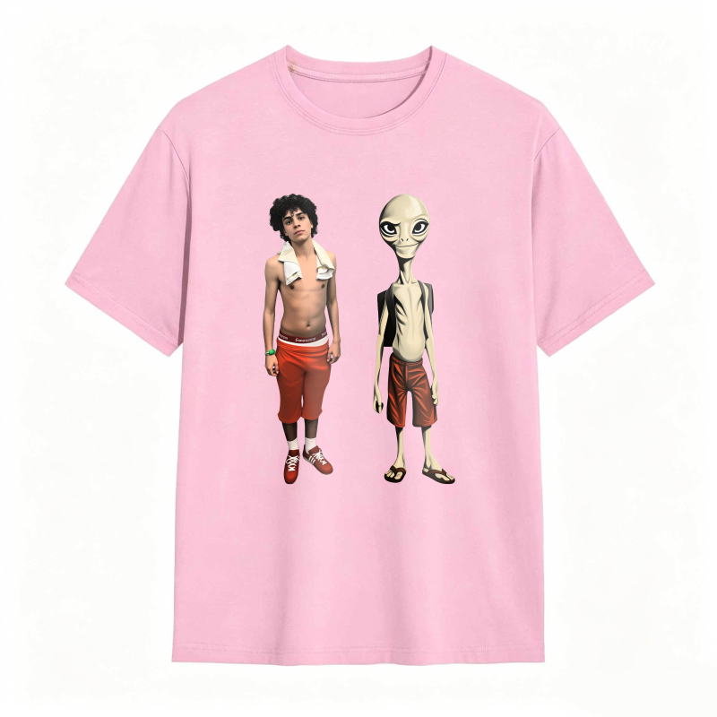 Dorawear™ Alien And Human Character Design Unisex Classic T-shirt