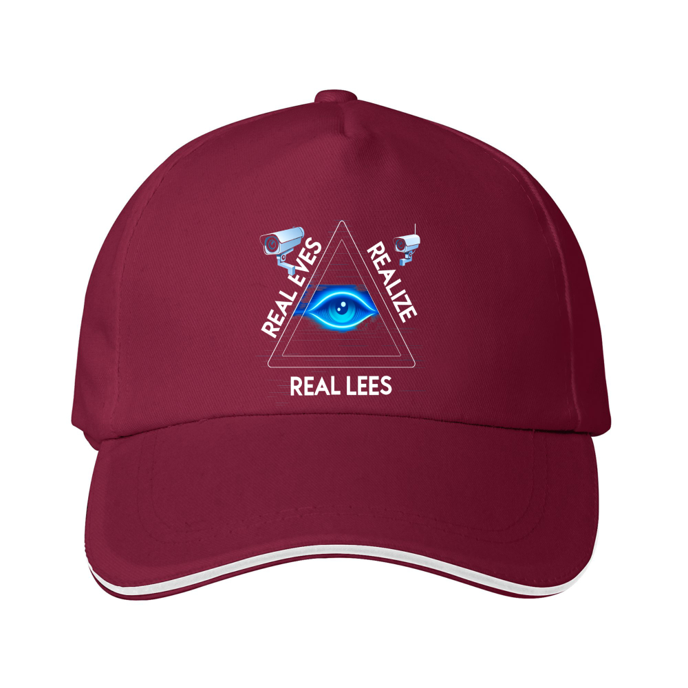Dorawear™ Graphic Baseball Cap – Real Eyes Realize Real Lies Hat