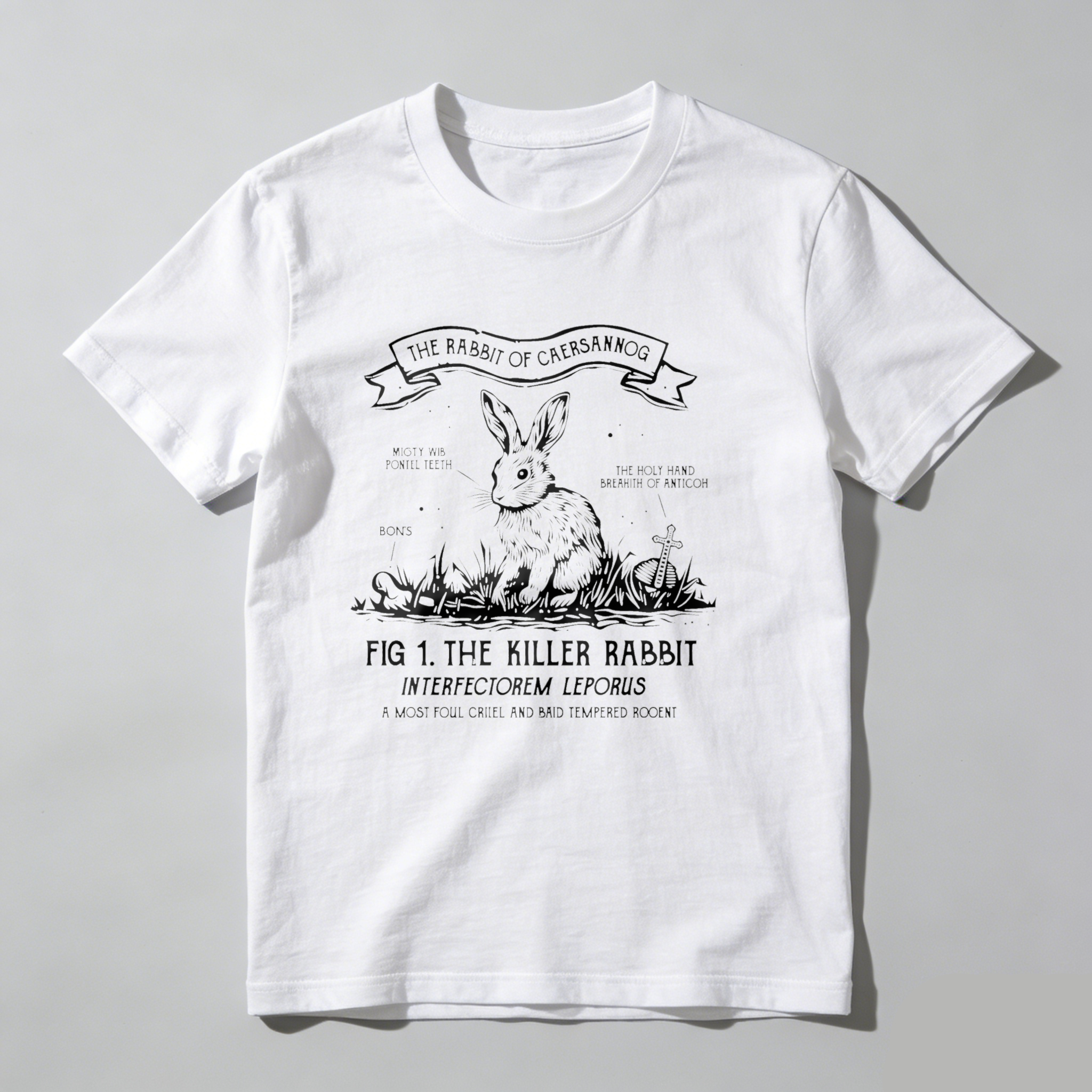 Dorawear The Rabbit Of Caerbannog Killer Rabbit T Shirt