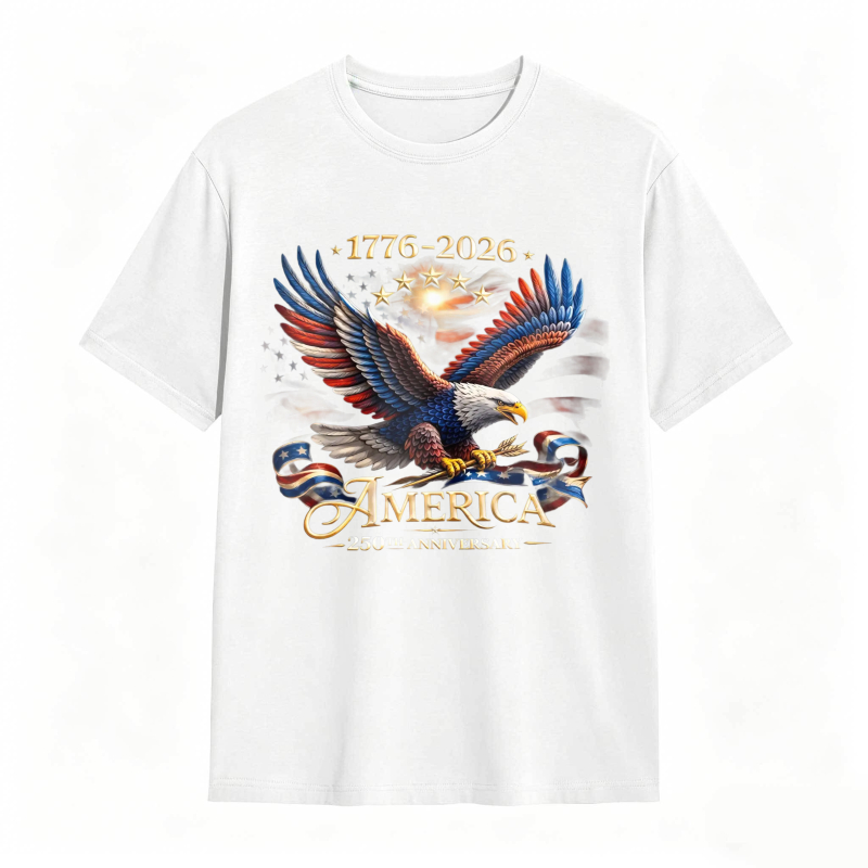 Dorawear™   American Eagle 1776 2026 America 250th Anniversary T-shirt