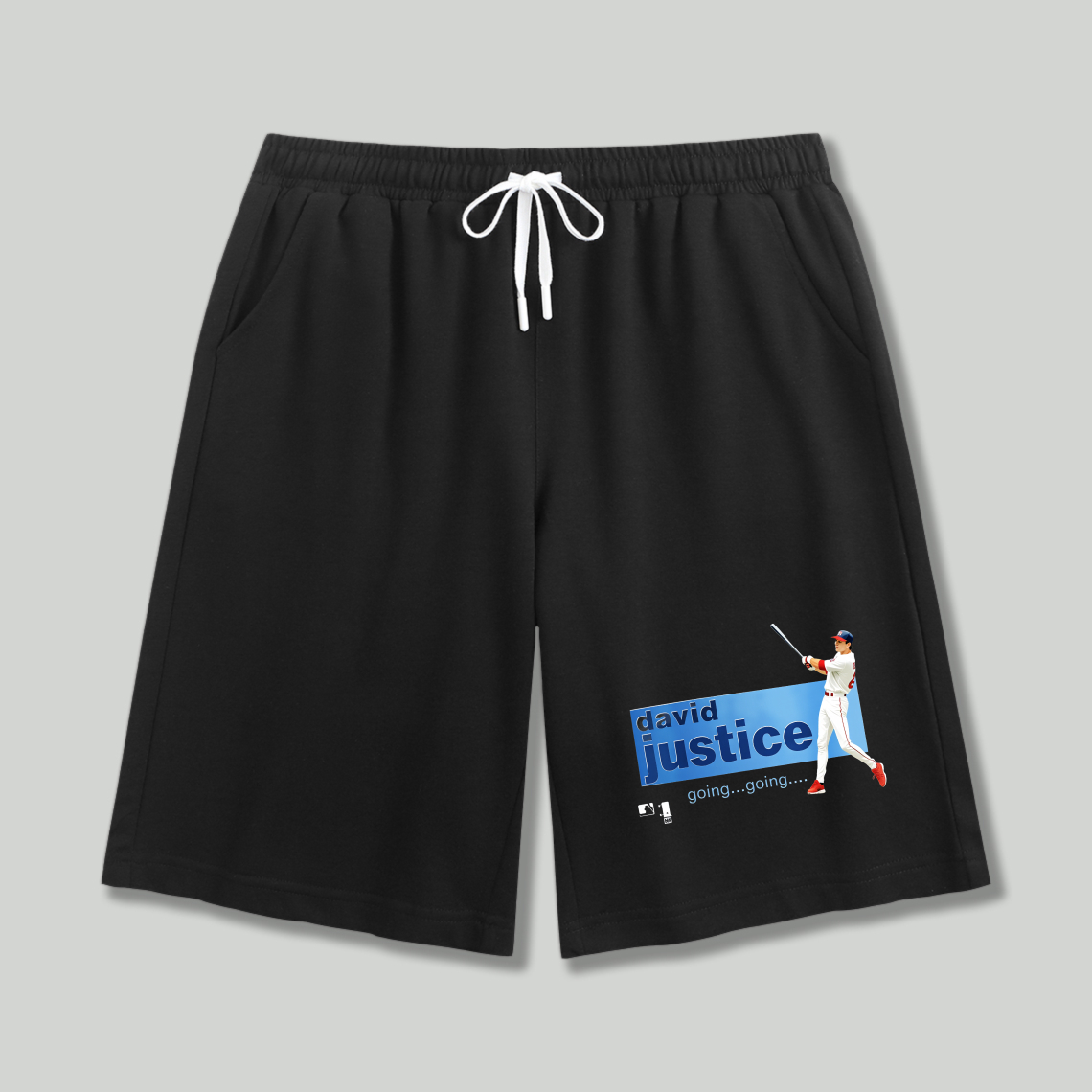 Dorawear™ David Justice Baseball Player Graphic Shorts-Dorawear