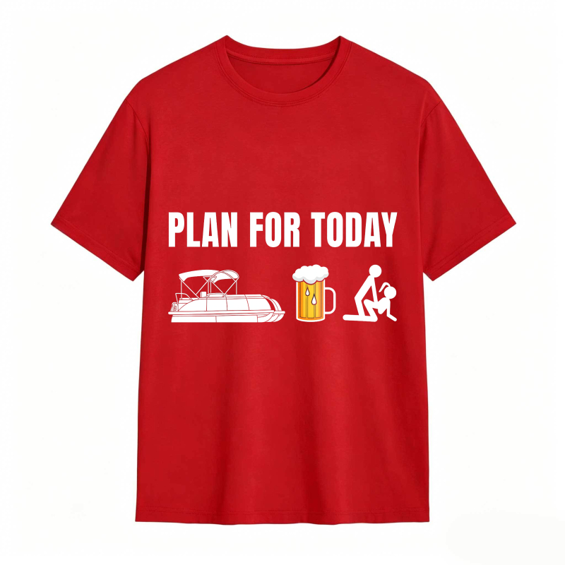Dorawear™ Plan For Today Boat Beer And Yoga Unisex Classic T-shirt