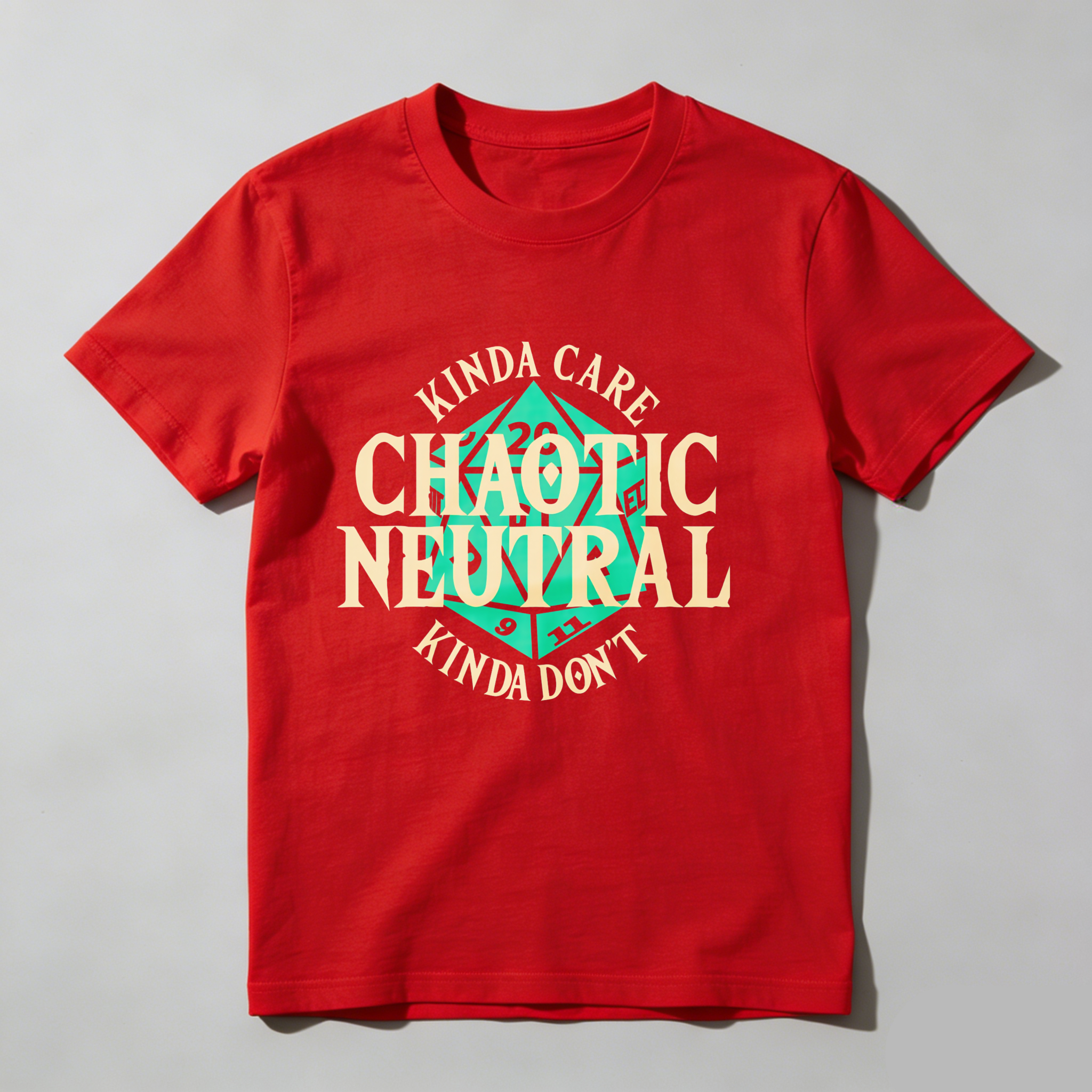 Dorawear™ Kinda Care Chaotic Neutral Kinda Don't T Shirt