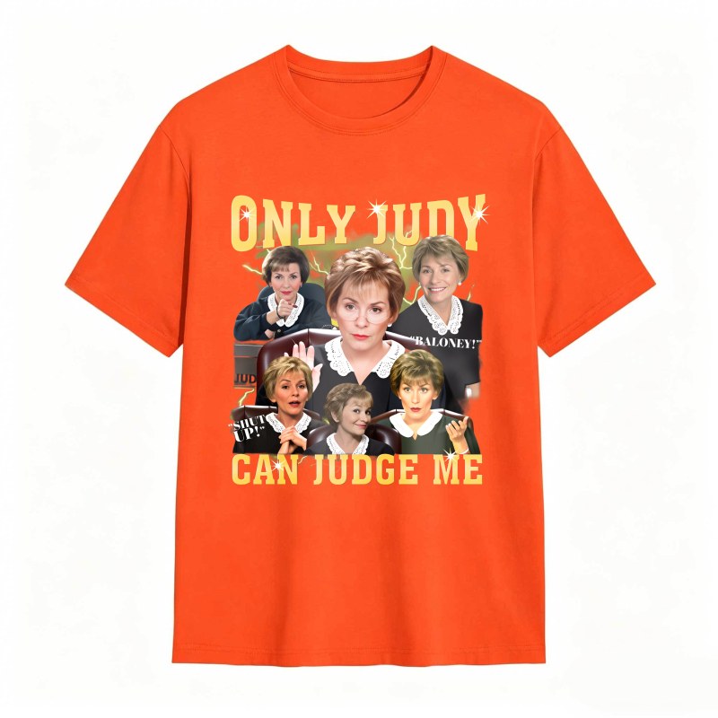 Dorawear™Only Judy Can Judge Me Golden Girls Quote Unisex Classic T-shirt
