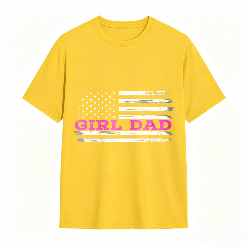 Dorawear™ American Flag Girl Dad Unisex Classic T-shirt