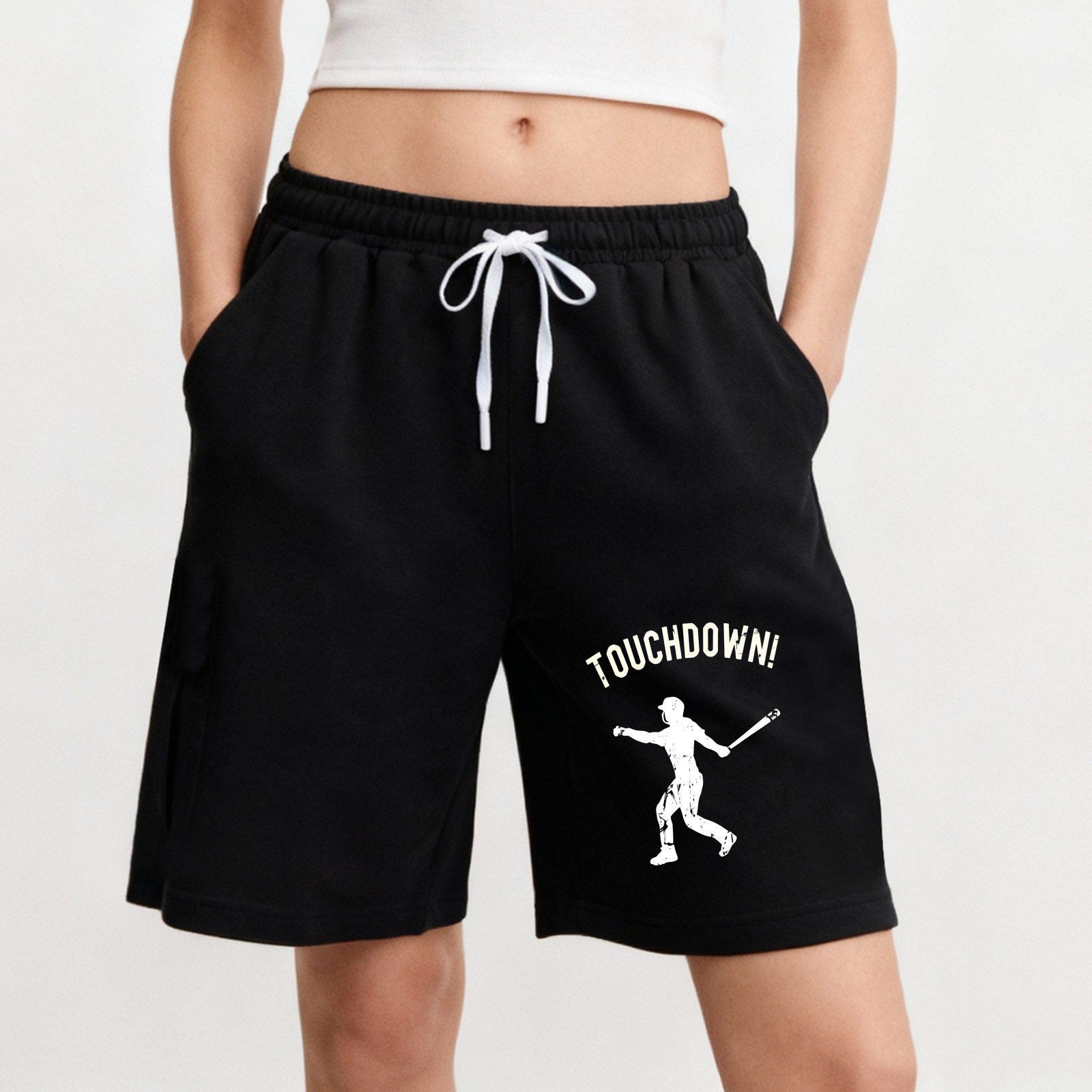 Dorawear™ Touchdown Football Player Graphic Shorts