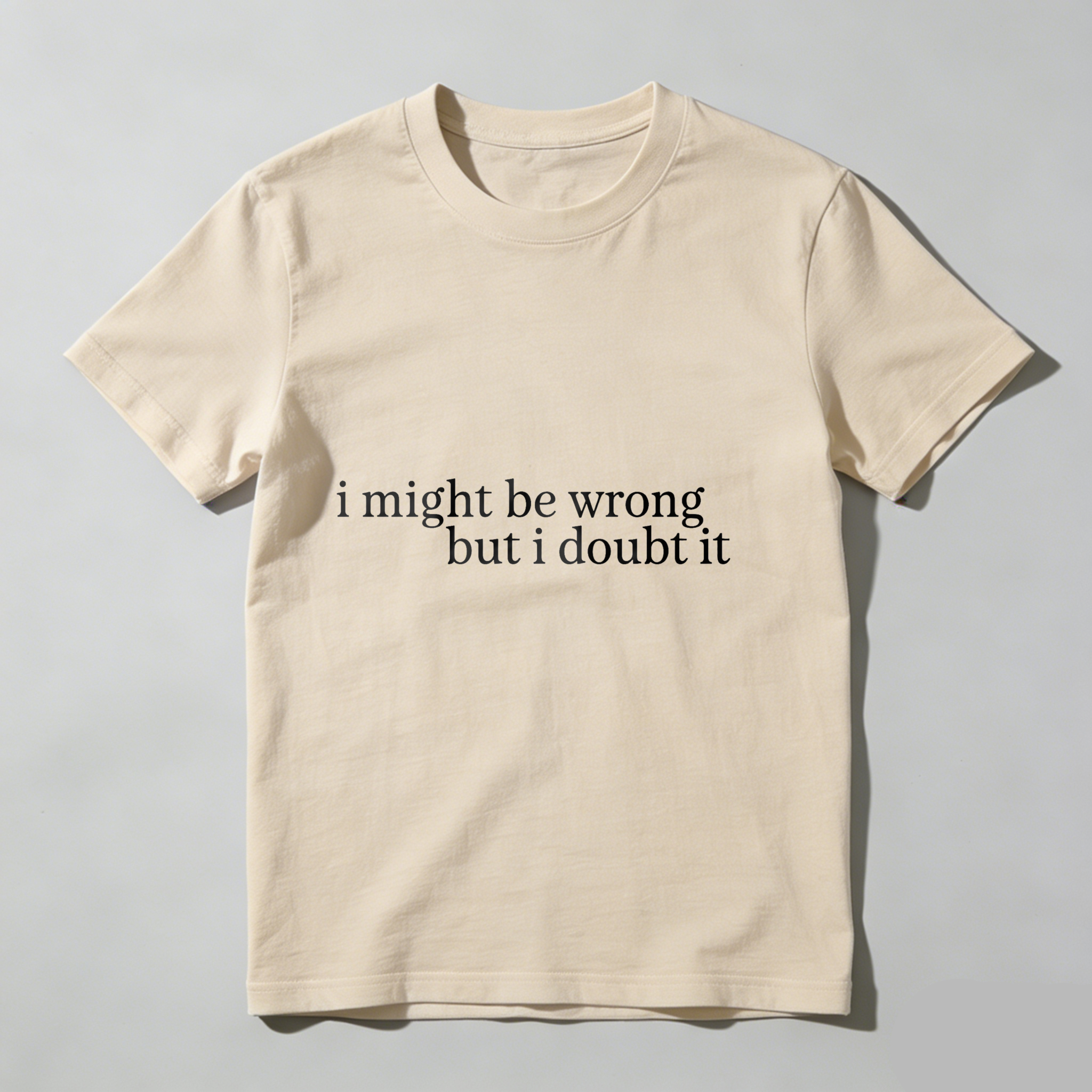 Dorawear™ I Might Be Wrong But I Doubt It T Shirt