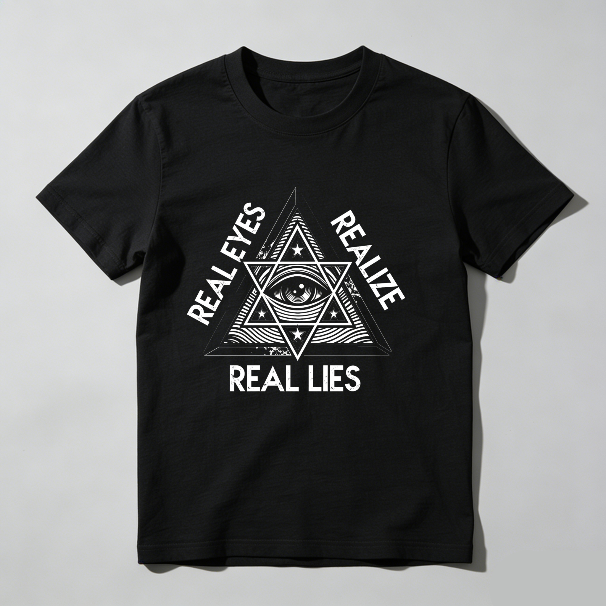 Dorawear™Real Eyes Realize Real Lies  T Shirt