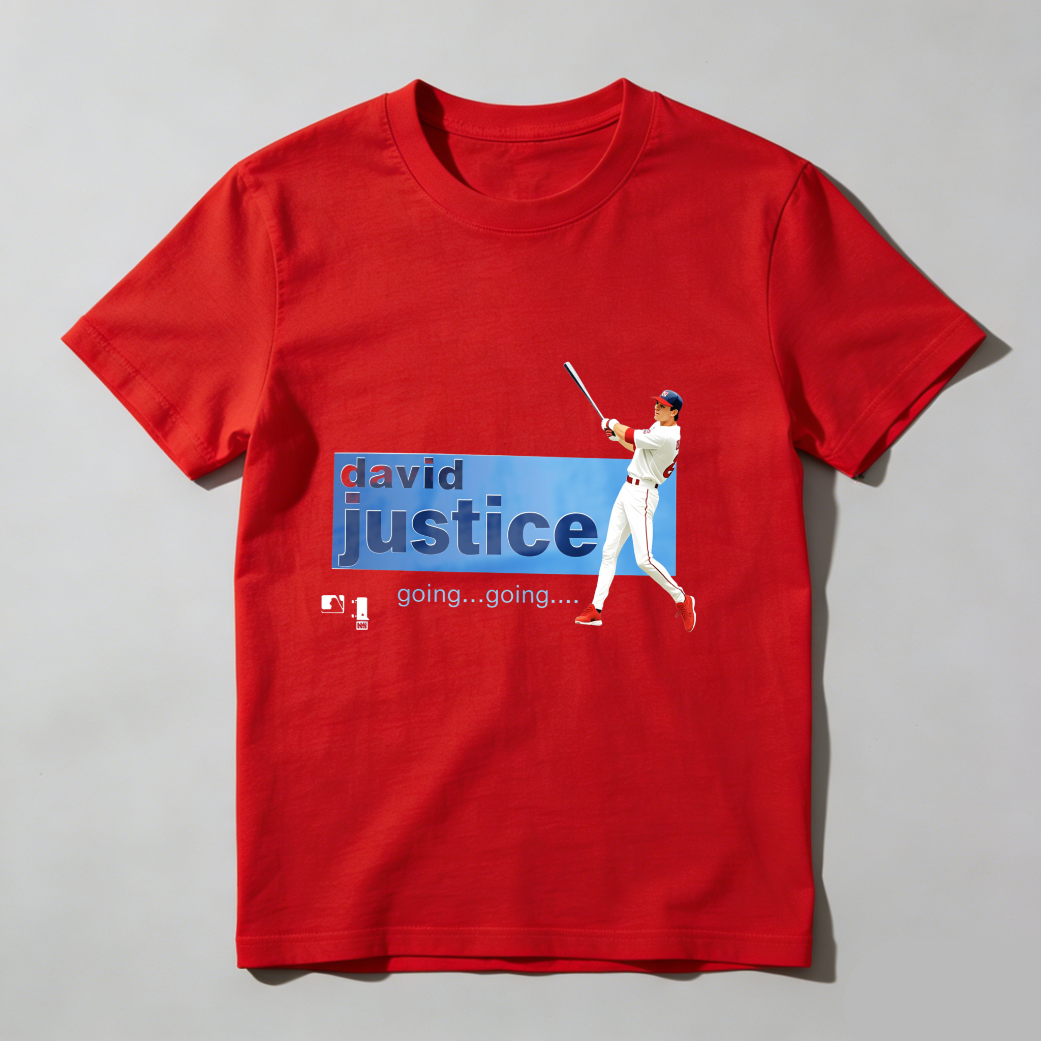 Dorawear™ David Justice Going Going Baseball Player  T Shirt