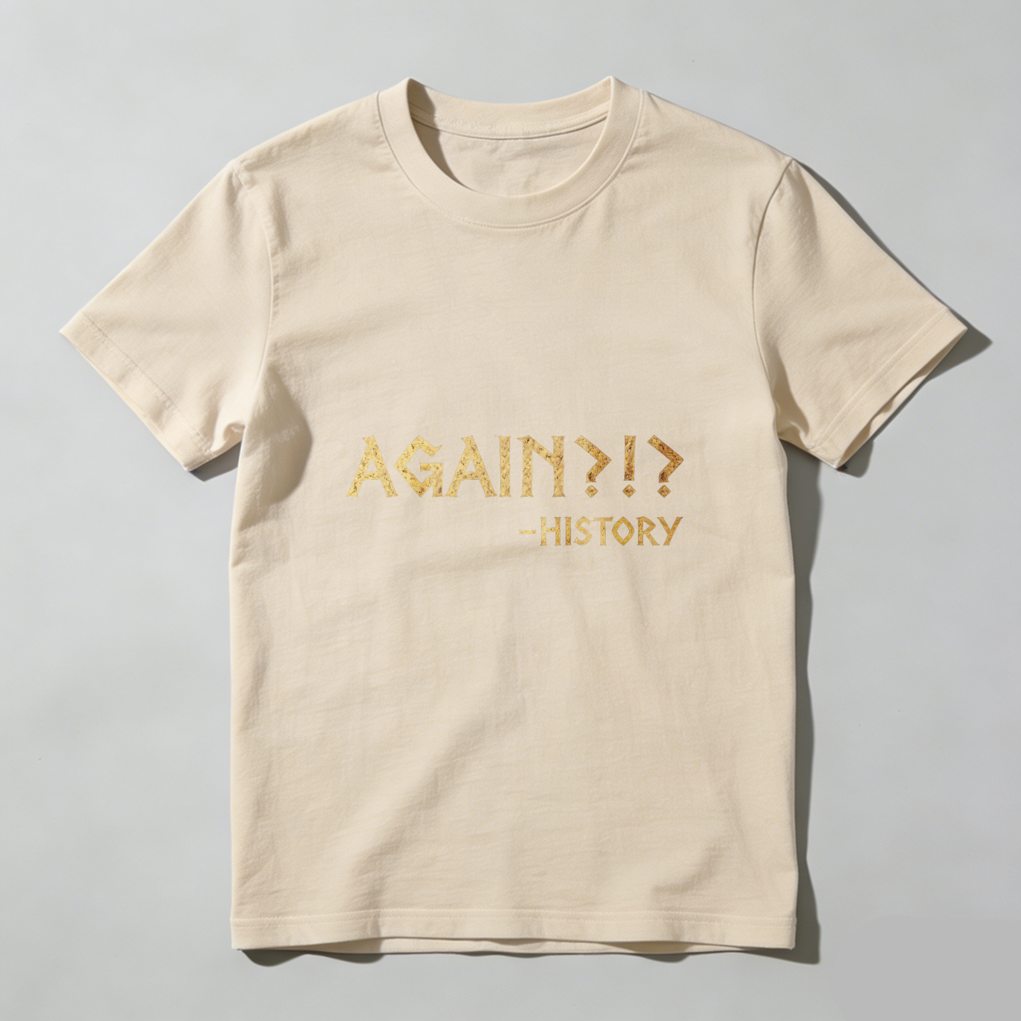 Dorawear™ Again History Pure Cotton Short Sleeve T Shirt-Dorawear