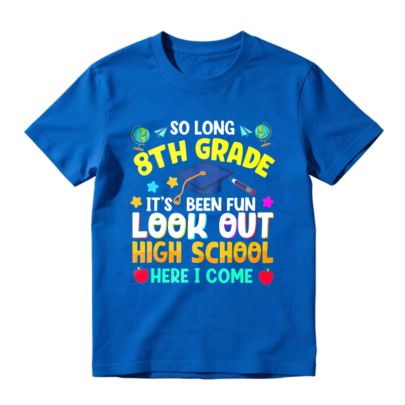 8th Grade Graduation Celebration Design Unisex Classic T-shirt