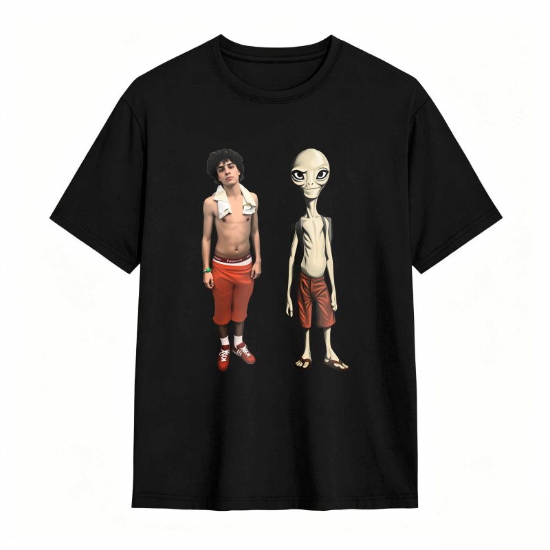 Dorawear™ Alien And Human Character Design Unisex Classic T-shirt