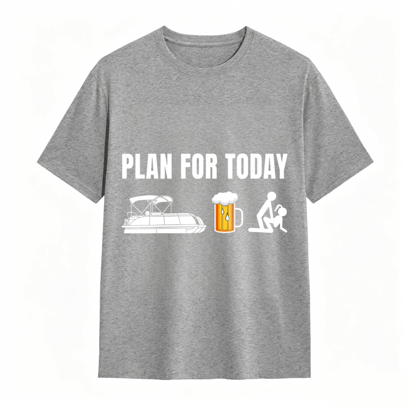 Dorawear™ Plan For Today Boat Beer And Yoga Unisex Classic T-shirt