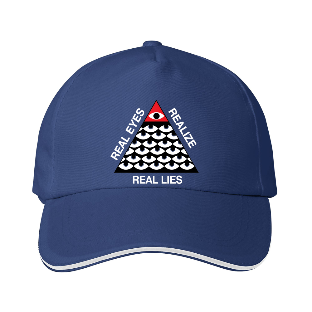 Dorawear™ Baseball Cap  Real Eyes Realize Real Lies Pyramid Eye Pattern For Casual Wear