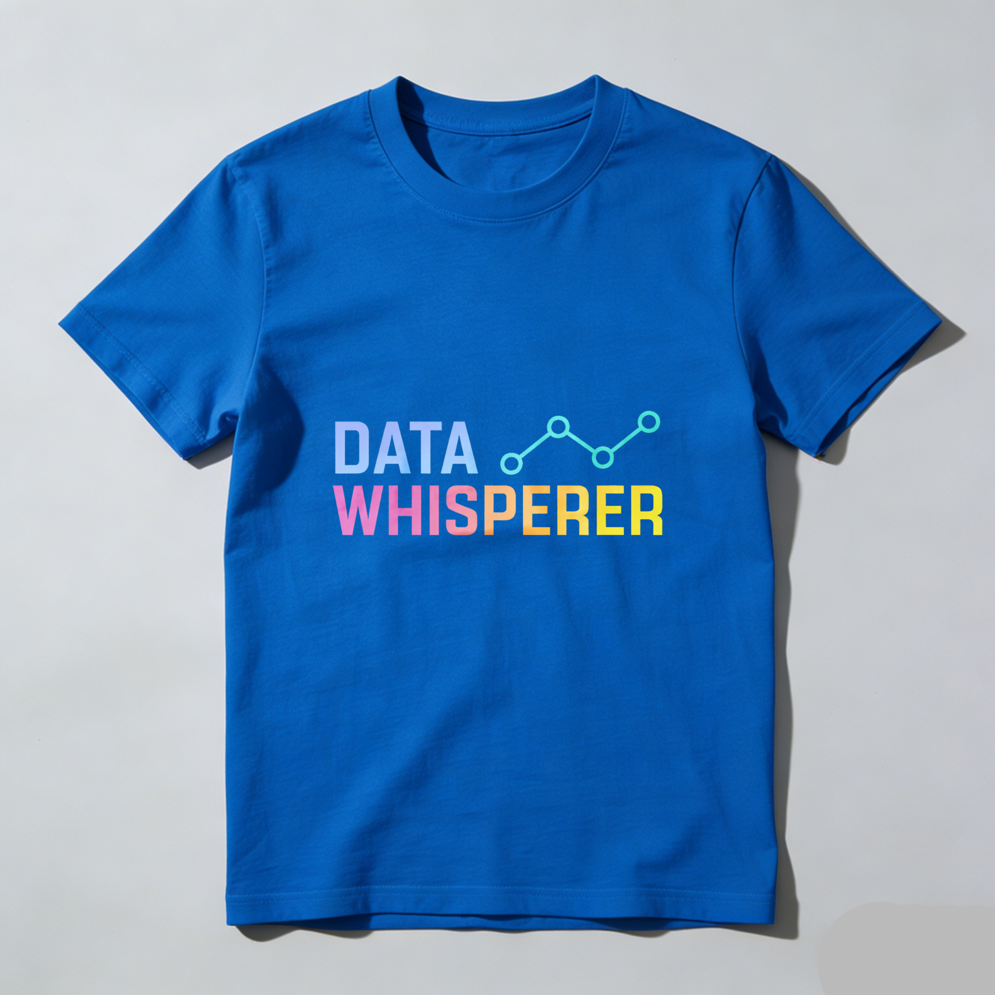 Dorawear™ Data Whisperer Chart Design Pure Cotton Short Sleeve T Shirt-Dorawear