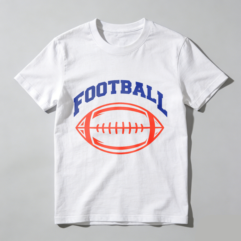 Dorawear™ Football Ball Design Print T Shirt