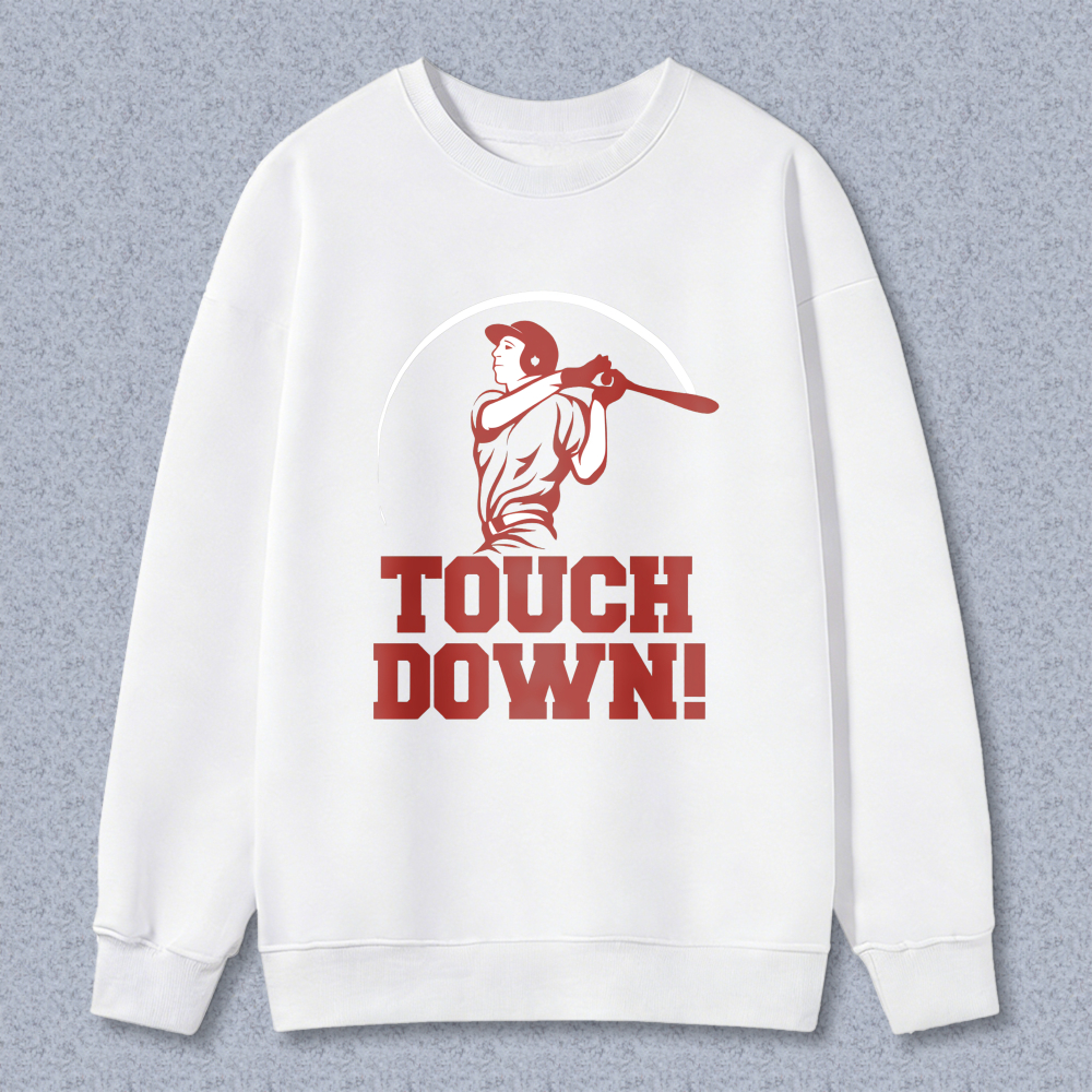 Dorawear™ Baseball Player Touch Down Unisex Classic Sweatshirt