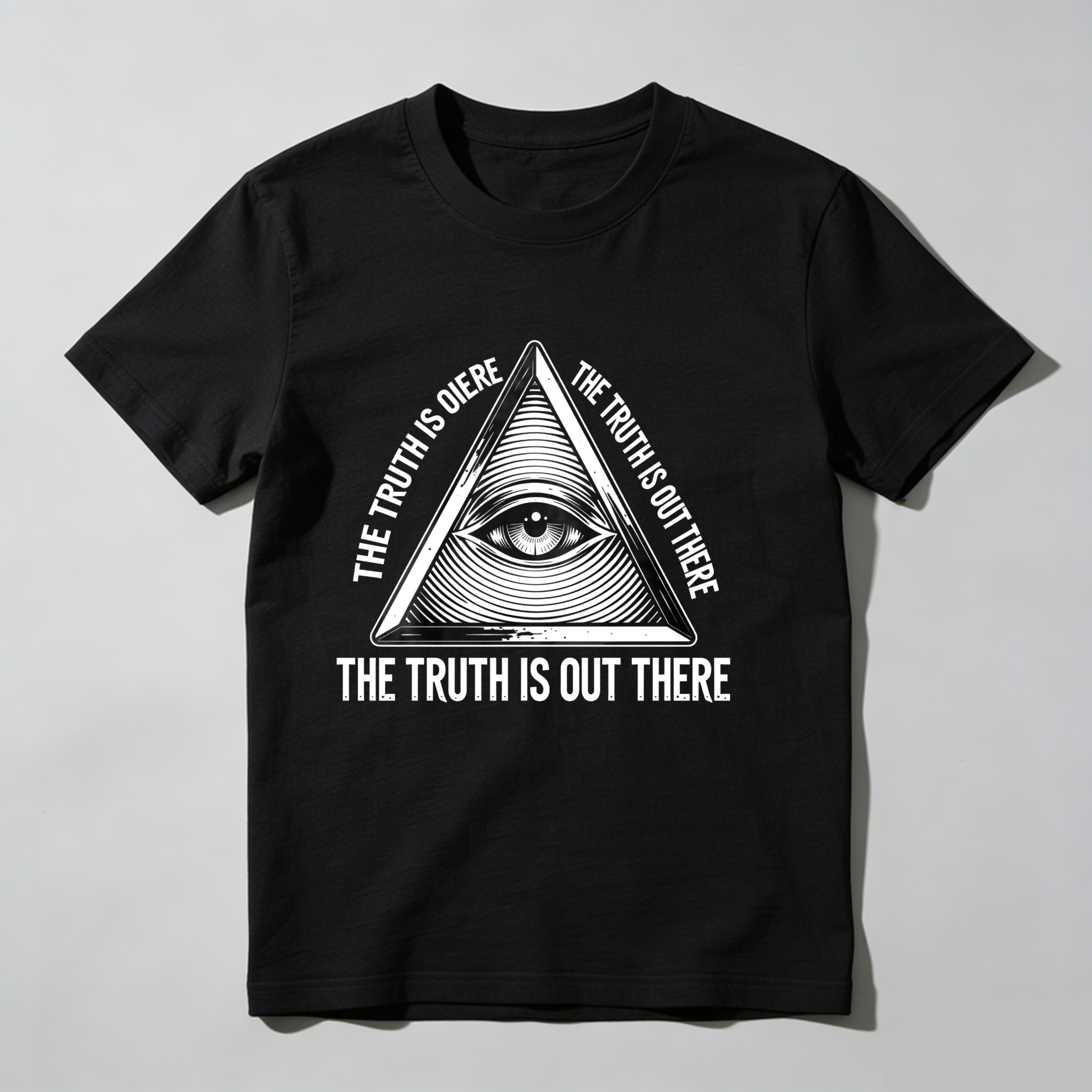Dorawear™The Truth Is Out There Eye In Triangle  T Shirt