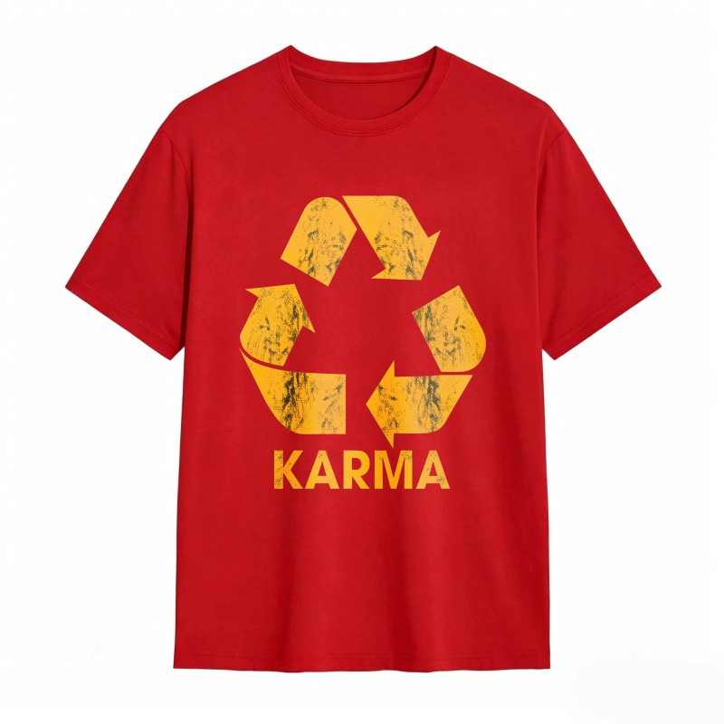 Dorawear™Recycling Symbol Karma Unisex Classic T-shirt