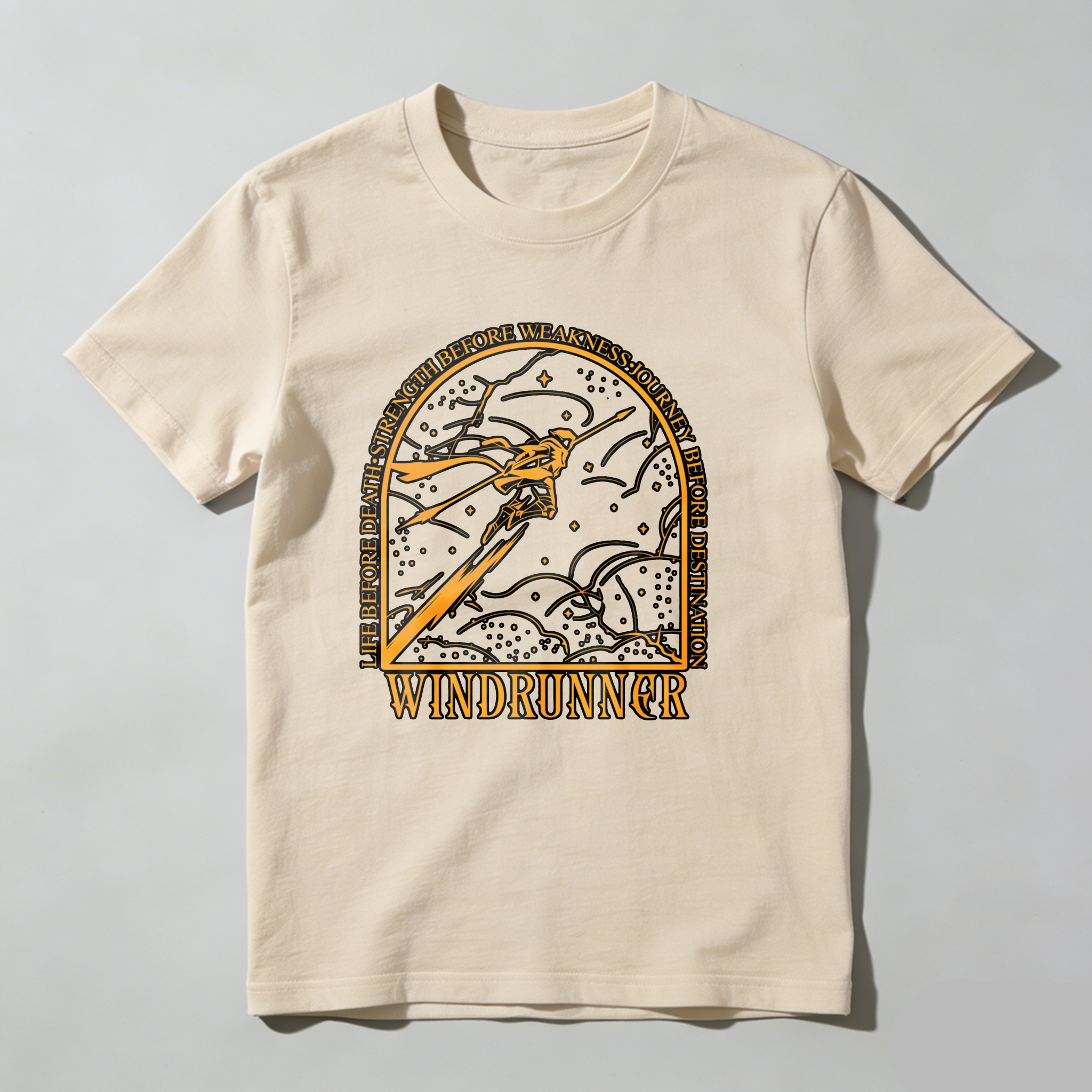 Dorawear™ Windrunner Hero Sky Flight Starry Night Design T Shirt