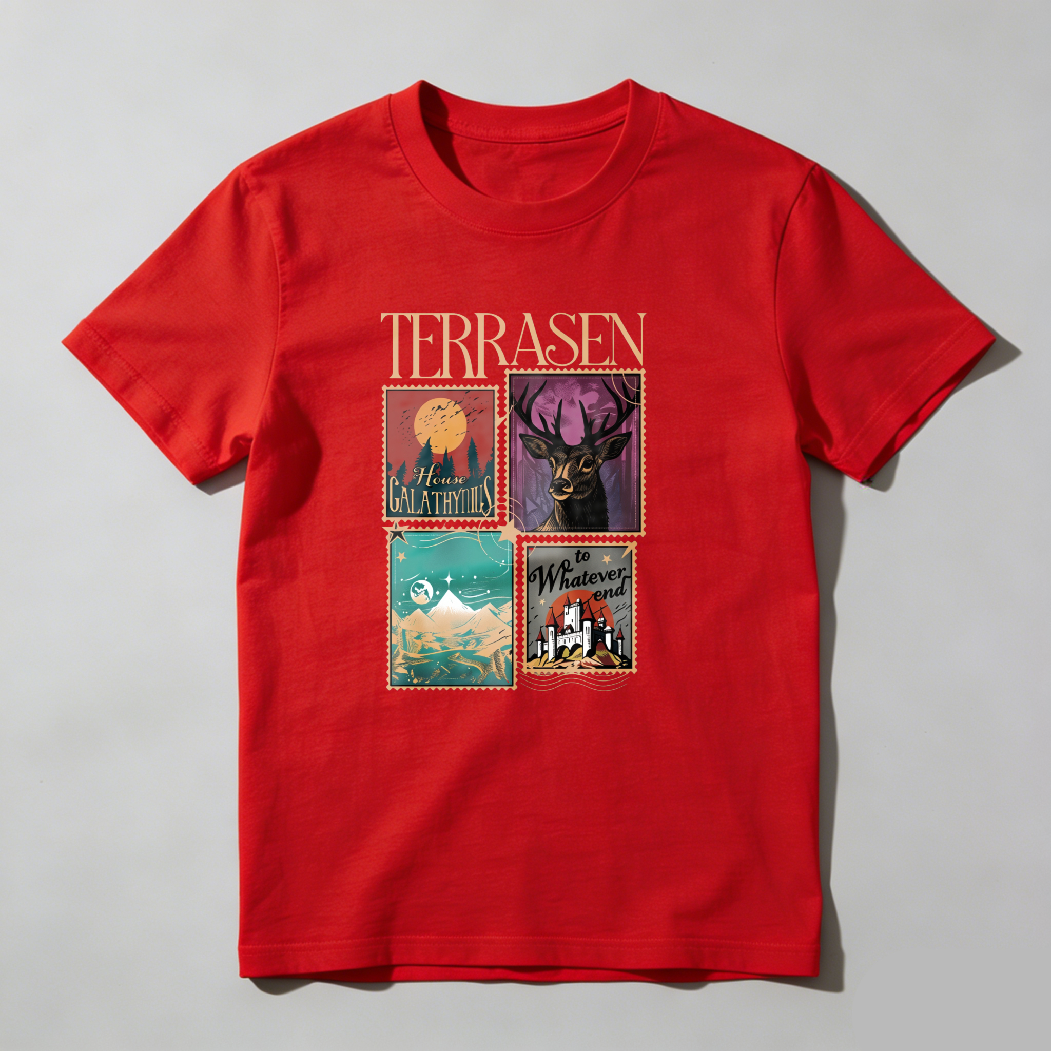 Dorawear™ Terrasen Mountain Glathria Stag Whateverland T Shirt