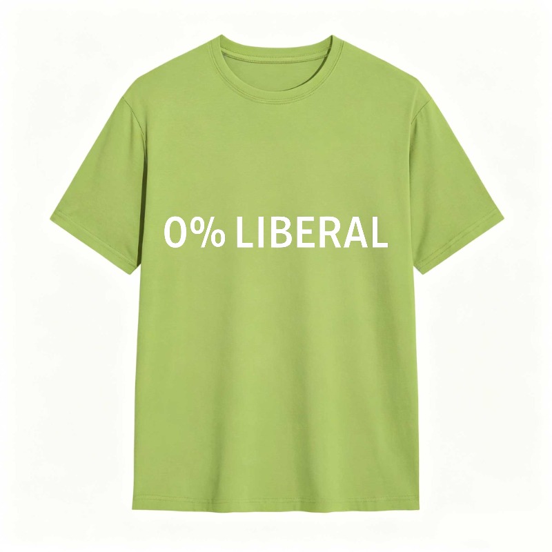 Dorawear™ 0 Percent Liberal Unisex Classic T-shirt