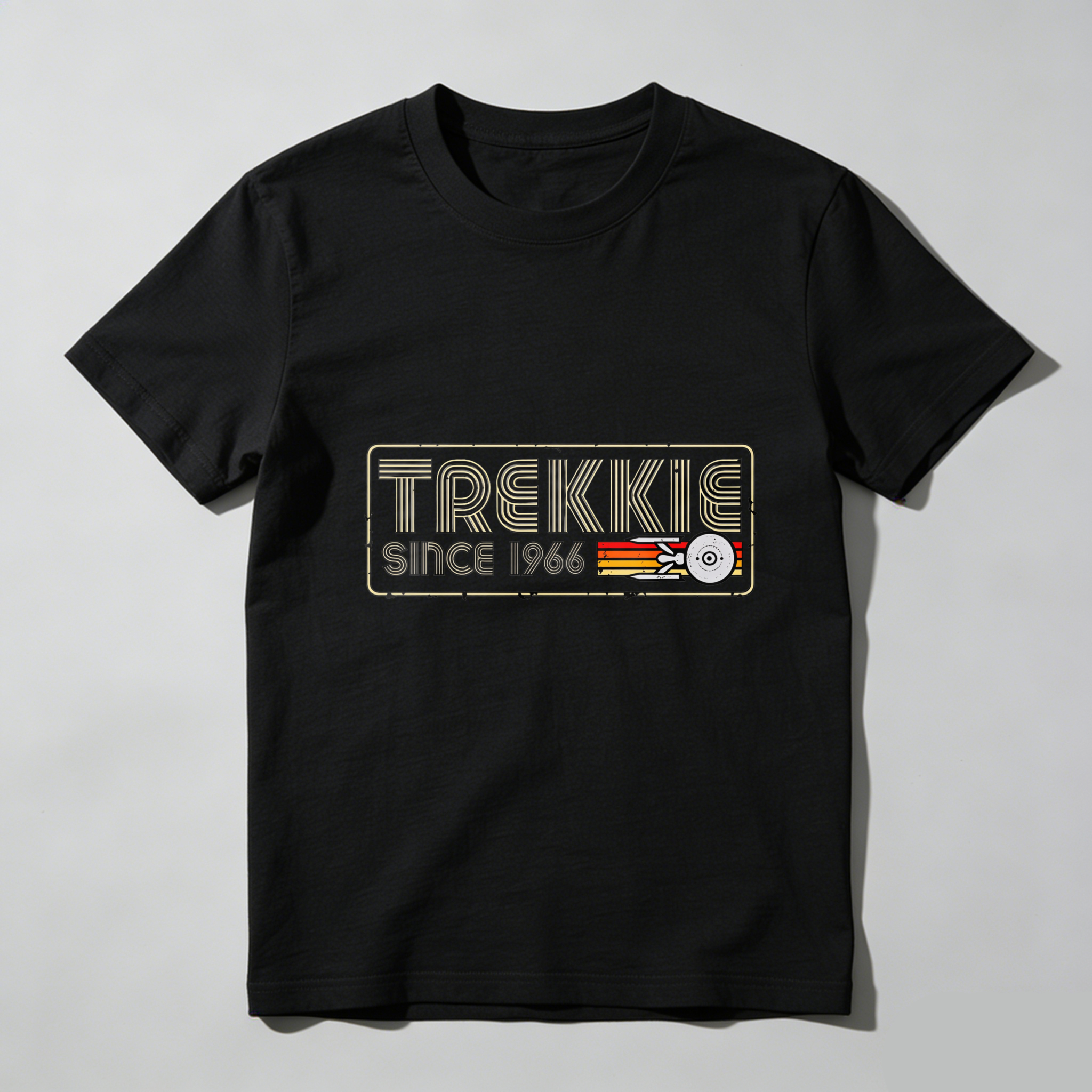 Dorawear Trekkie Since 1966 Starfleet Emblem T Shirt