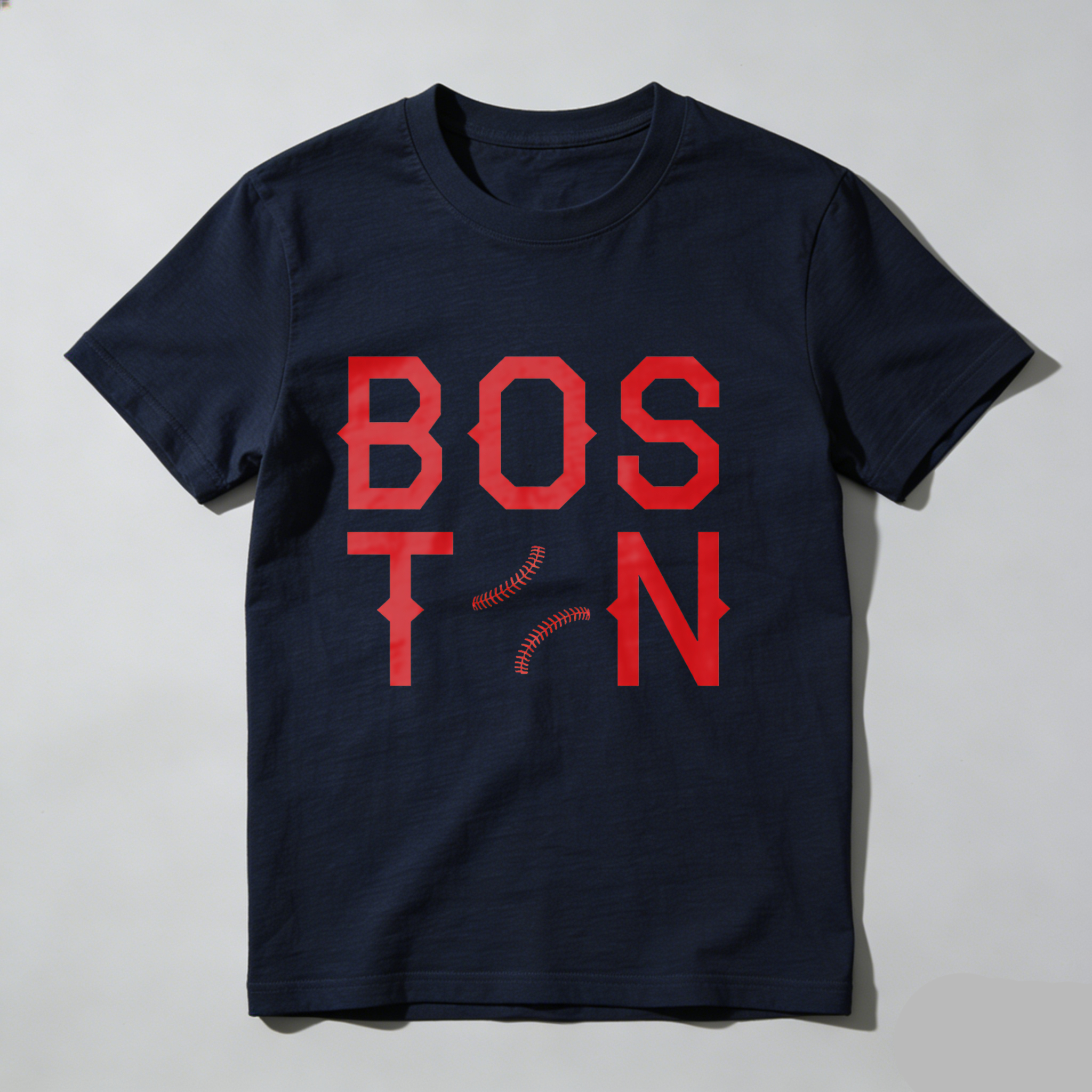Dorawear™Boston Red Sox Baseball Design T Shirt