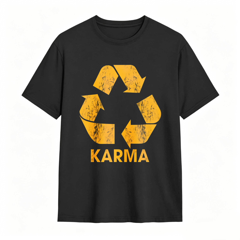 Dorawear™Recycling Symbol Karma Unisex Classic T-shirt