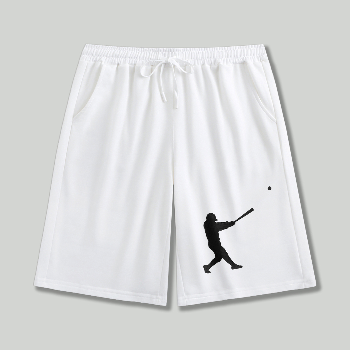 Dorawear™ Baseball Player Silhouette Shorts-Dorawear