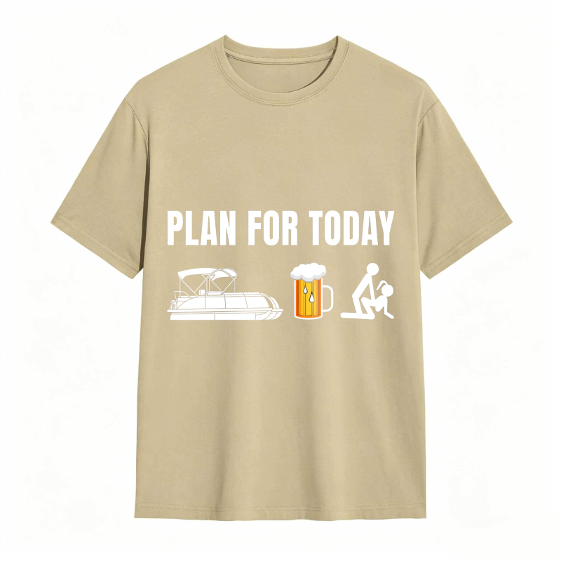 Dorawear™ Plan For Today Boat Beer And Yoga Unisex Classic T-shirt
