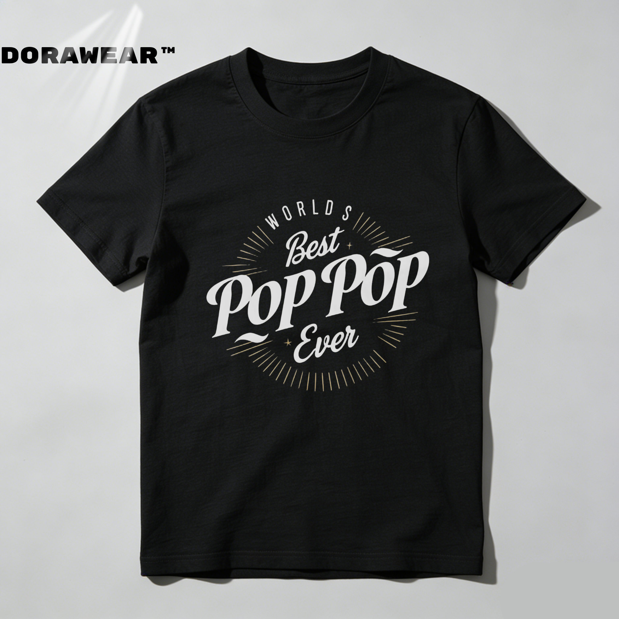 Dorawear™  Worlds Best Pop Pop Ever T Shirt